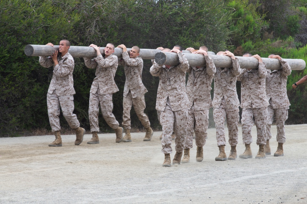 Charlie Company Log Drills