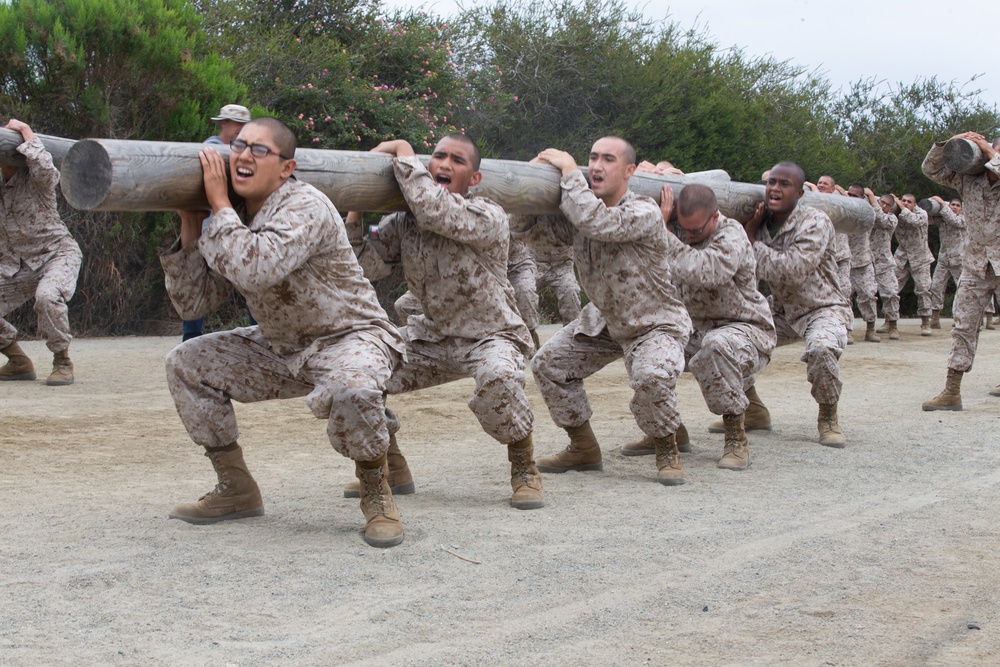 Charlie Company Log Drills