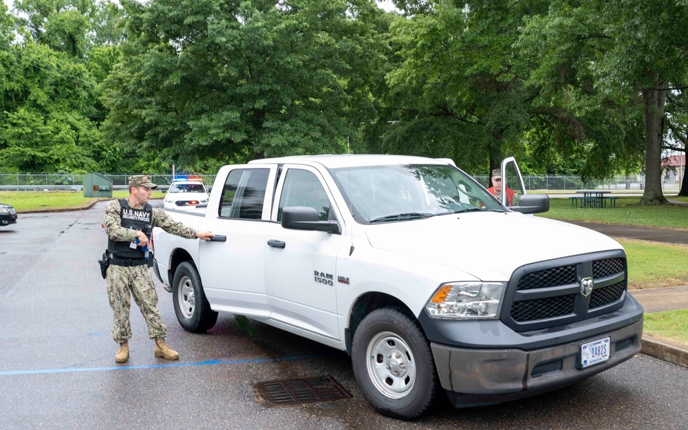 NSA Mid-South Conducts Active Shooter Drill