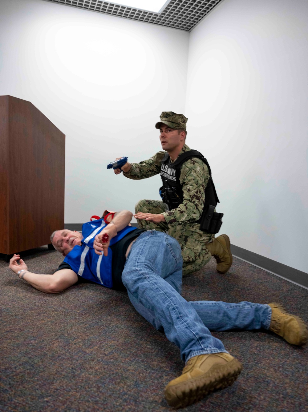 NSA Mid-South Conducts Active Shooter Drill