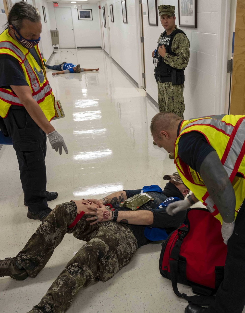 NSA Mid-South Conducts Active Shooter Drill