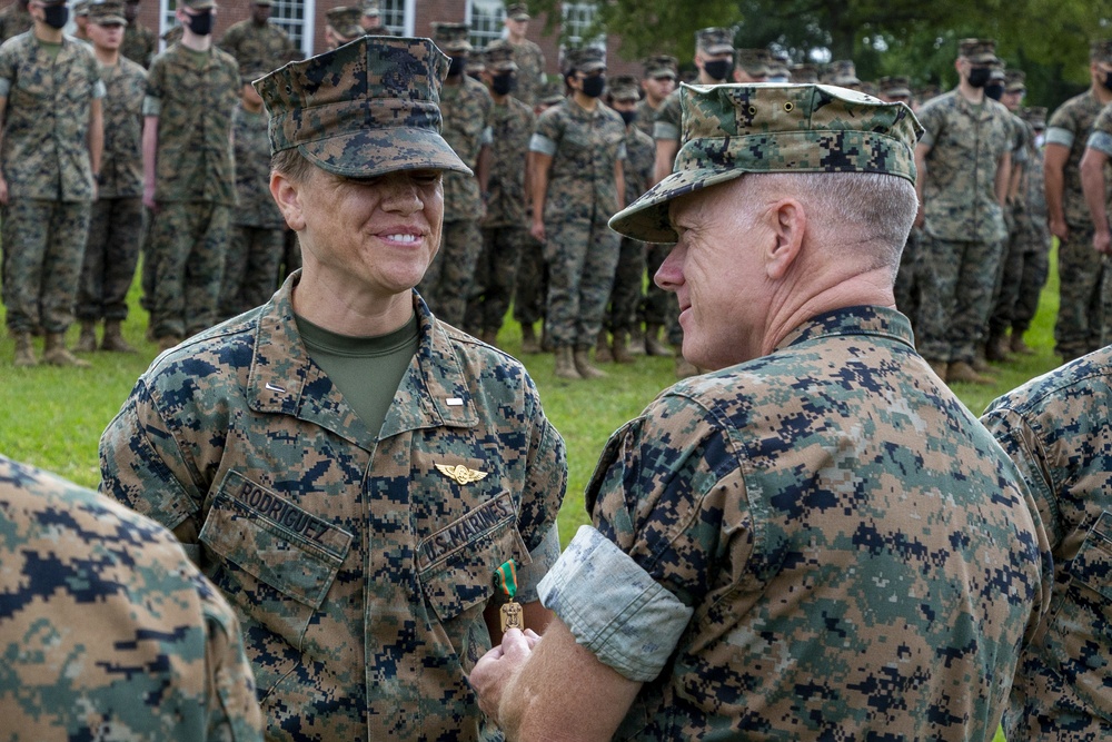 Combat Logistics Regiment 27 Commanding General's Inspection Program Awards Ceremony