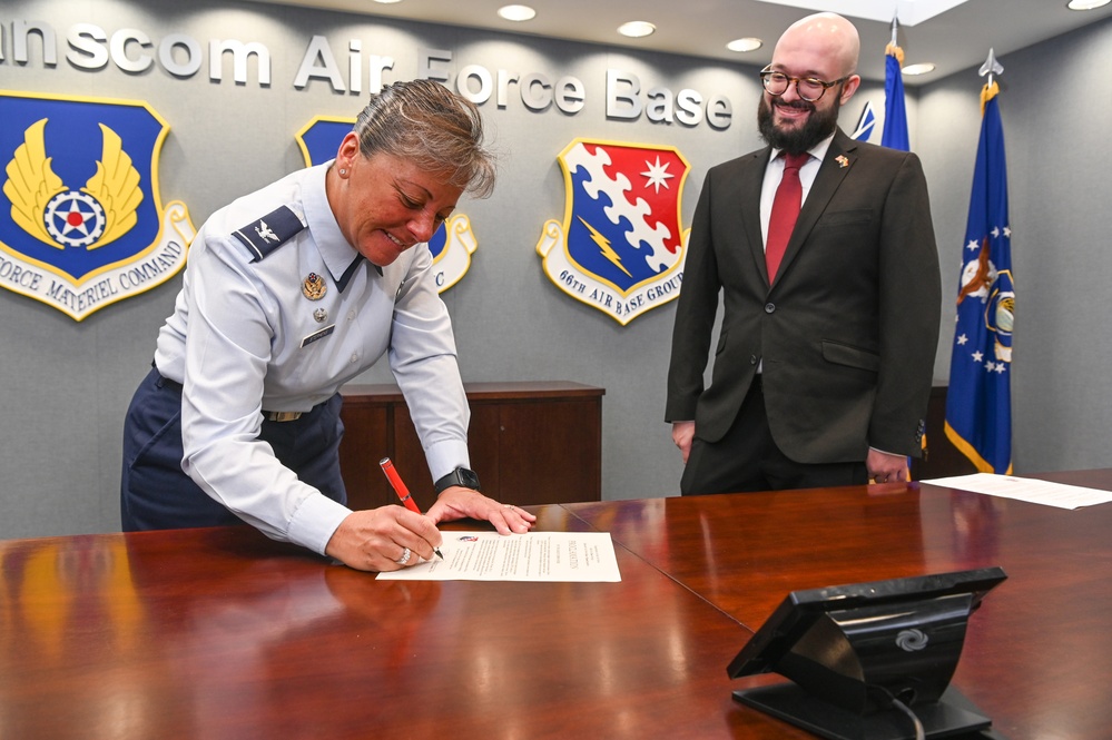 Installation commander signs Pride Month proclamation