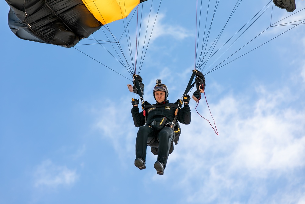 Army Demonstration Parachute Landing