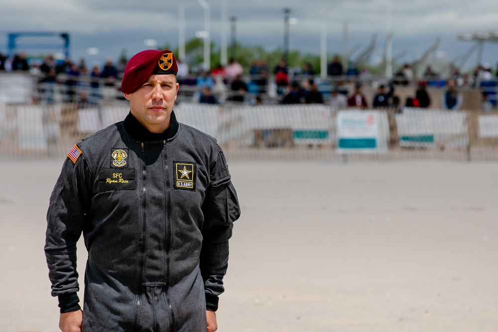 Army Soldier at Airshow