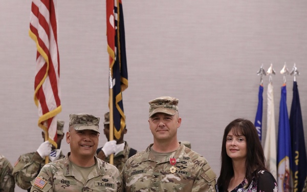 3rd Division Sustainment Brigade Change of Command and Colors Casing Ceremony