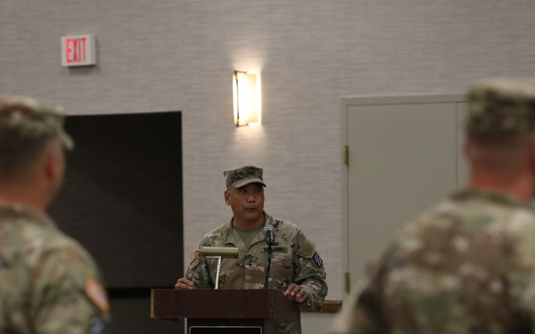 3rd Division Sustainment Brigade Change of Command and Colors Casing Ceremony