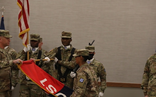 3rd Division Sustainment Brigade Change of Command and Colors Casing Ceremony