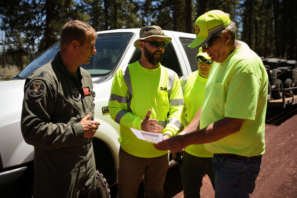 173rd FW joins forces with Klamath Search and Rescue Team in simulated exercise