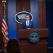 Pentagon Press Secretary John F. Kirby briefs press