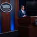 Pentagon Press Secretary John F. Kirby briefs press