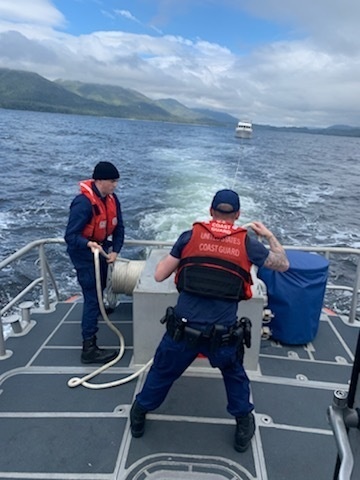Coast Guard medevacs man from yacht near Ketchikan, Alaska