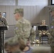 The Knighthawk Soldiers of the 2nd Battalion, 3rd General Support Aviation Battalion welcome their new commander.