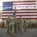 The Knighthawk Soldiers of the 2nd Battalion, 3rd General Support Aviation Battalion welcome their new commander.