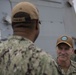 Vice Adm. Kitchener Visits USS Howard