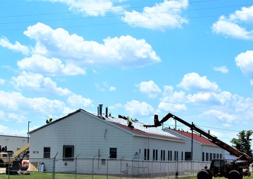 Contractors replacing roofing on 20-plus buildings at Fort McCoy