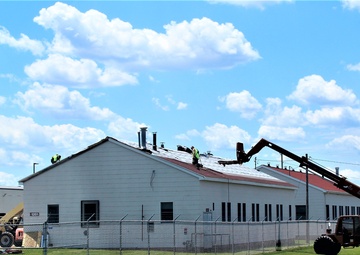 Contractors replacing roofing on 20-plus buildings at Fort McCoy