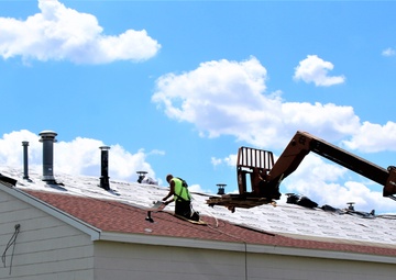 Contractors replacing roofing on 20-plus buildings at Fort McCoy