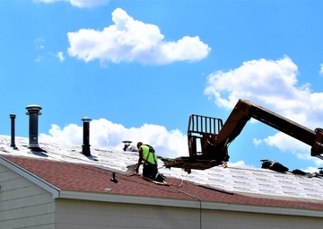 Contractors replacing roofing on 20-plus buildings at Fort McCoy