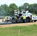 Road paving at Fort McCoy