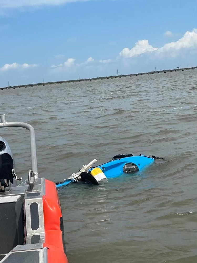 Coast Guard rescues kayaker near Lake Pontchartrain