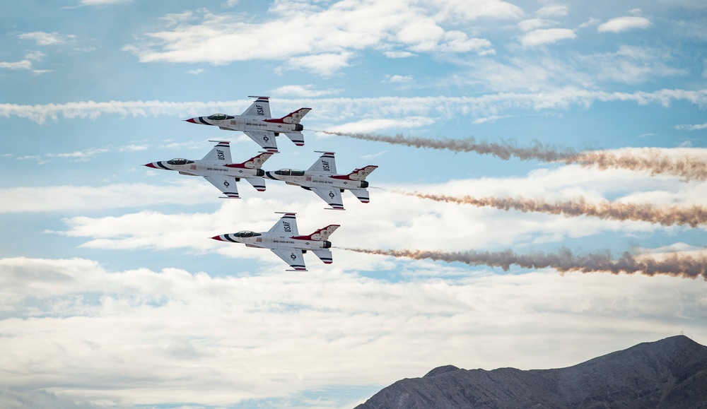 Thunderbirds practice for show season