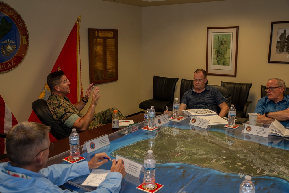 DPRI Leaders Visit MCB Camp Blaz