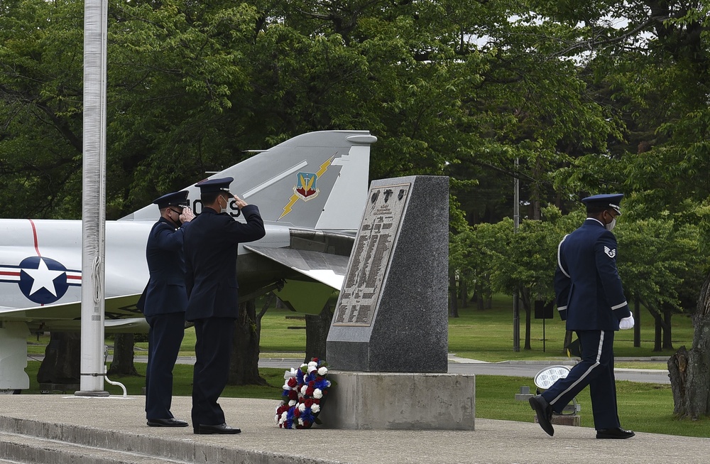 Misawa Memorial Day Retreat Ceremony