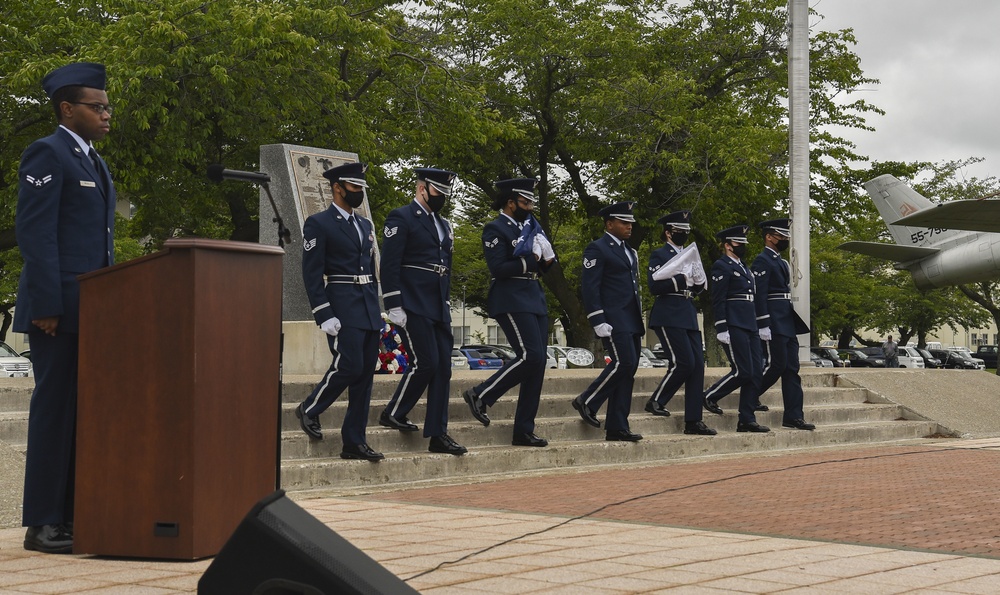 Misawa Memorial Day Retreat Ceremony