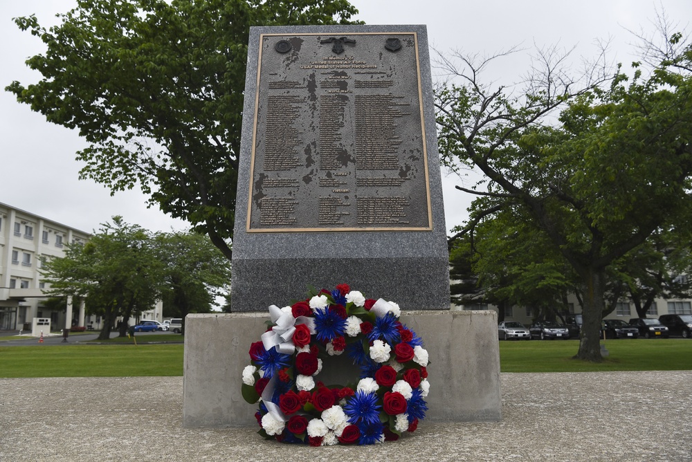 Misawa Memorial Day Retreat Ceremony