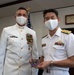 CFAY CMC Mullenhour awarded by JMSDF Yokosuka District