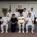 CFAY CMC Mullenhour awarded by JMSDF Yokosuka District