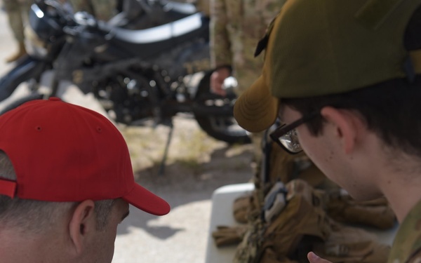 11th Air Force Command Chief visits Andersen Air Force Base