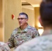 Brig. Gen. Michael Valle adresses airmen and troops