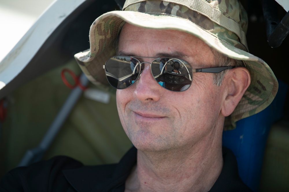 Space Test Class descends on Tehachapi
