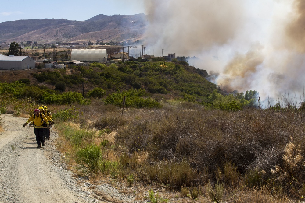 Sierra Fire: Camp Pendleton