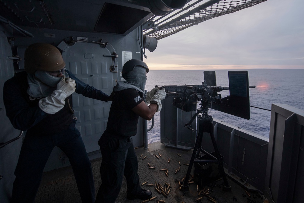 USS America counducts small craft attack team drills
