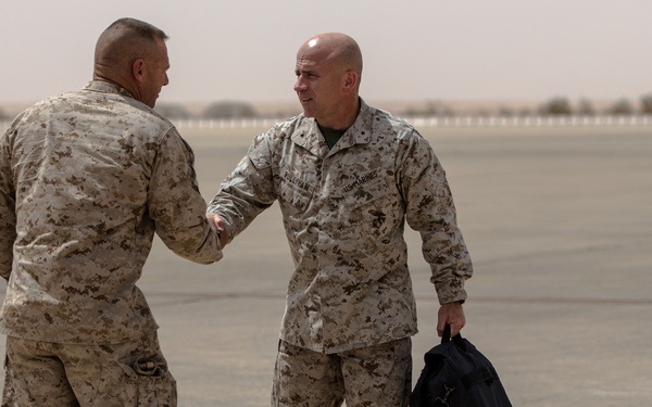 Brigadier General Sullivan Visits the Marines of SPMAGTF CR-CC 21.1