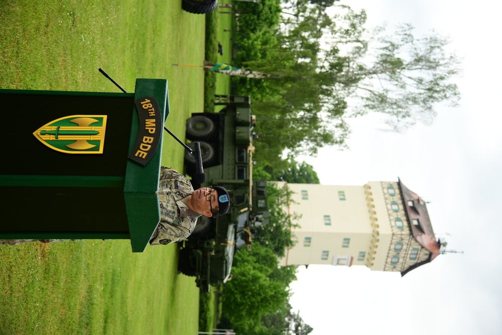 18th MP Brigade Change of Command