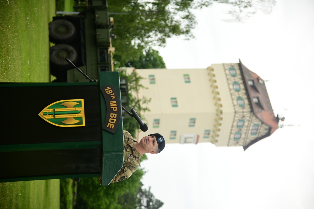 18th MP Brigade Change of Command