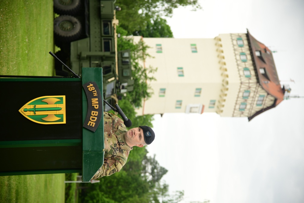 18th MP Brigade Change of Command