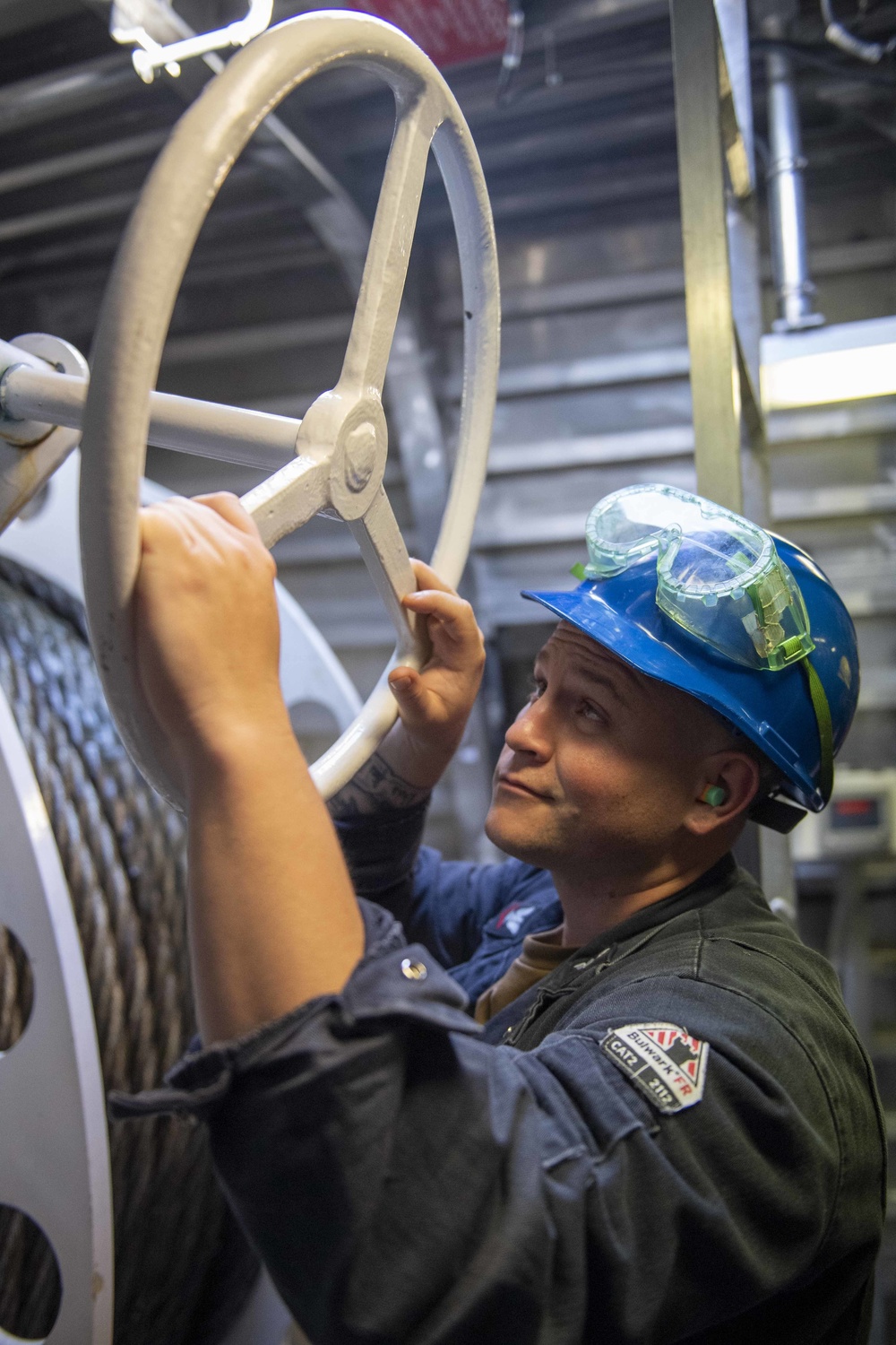 Sea And Anchor Aboard USS Charleston (LCS 18)