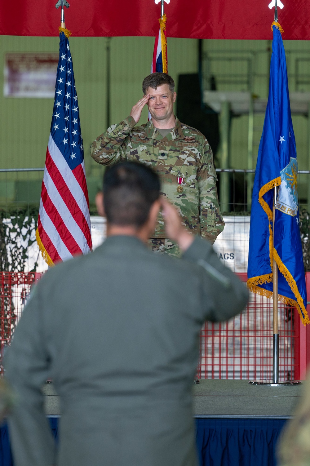 48th Fighter Wing OSS Change of Command Ceremony