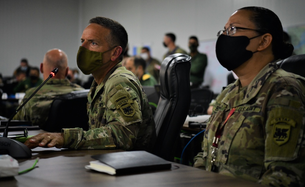 African Lion Command Post Exercise