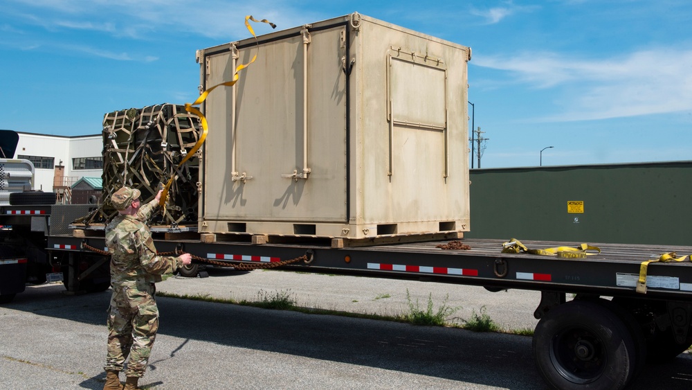 Logistics Readiness Flight loads cargo