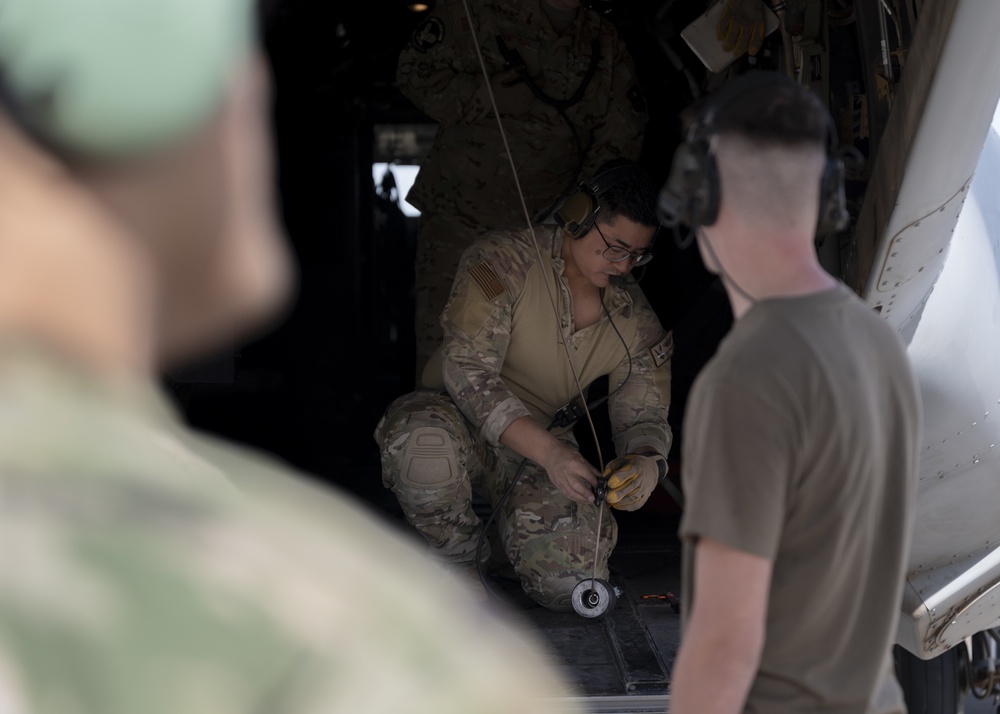 KAFB conducts CV-22 Osprey exercise training