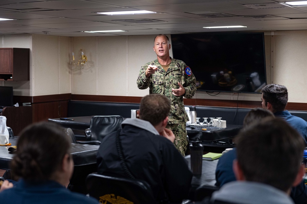 Rear Adm. Christopher Engdahl, commander, Expeditionary Strike Group 7/Task Force 76