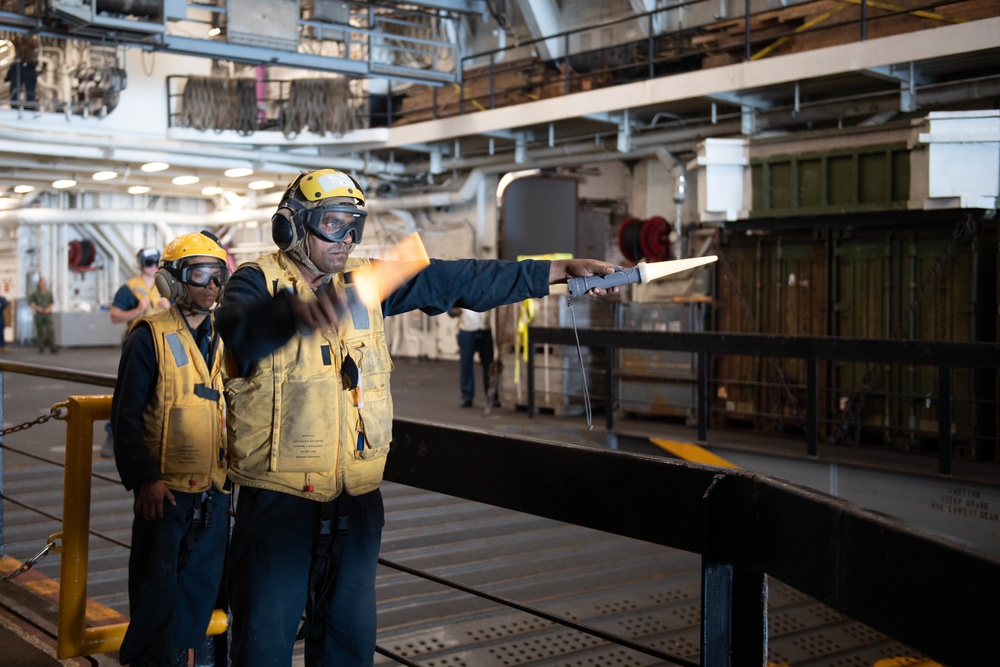 USS New Orleans Landing Craft Air Cushion Operations