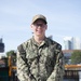 Airman Adam Cluckie earned his basic interpretive historian qualification aboard USS Constitution.