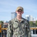 Fireman Skyler Brooks earned his basic interpretive historian qualification aboard USS Constitution